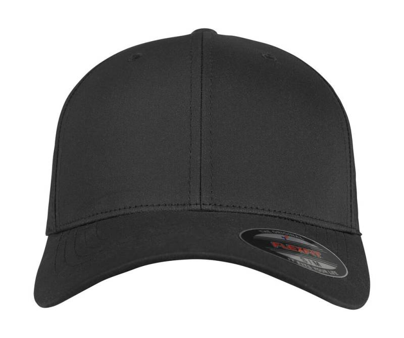 Flexfit perforēta cepure, krāsa: melna – Flexfit (1)