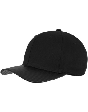 Oglekļa Flexfit cepure, Melns/oglekļa – Flexfit (4)