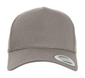5 paneļu izliektas klasiskās krekliņas ar snapback aizdari, krāsa: pelēka, Pelēks