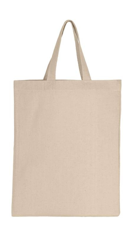 Mazs kokvilnas iepirkumu maisiņš, krāsa: dabīga – SG Accessories - BAGS (1)