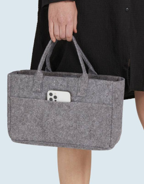 Kabatas filca iepirkumu soma, Ogļu melanža – SG Accessories - BAGS (2)