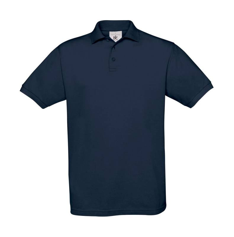 Safran Pikē polo krekls, krāsa: tumši zila – B&C (1)