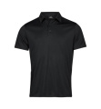 Luksusa sporta polo krekls, krāsa: melna, Melns