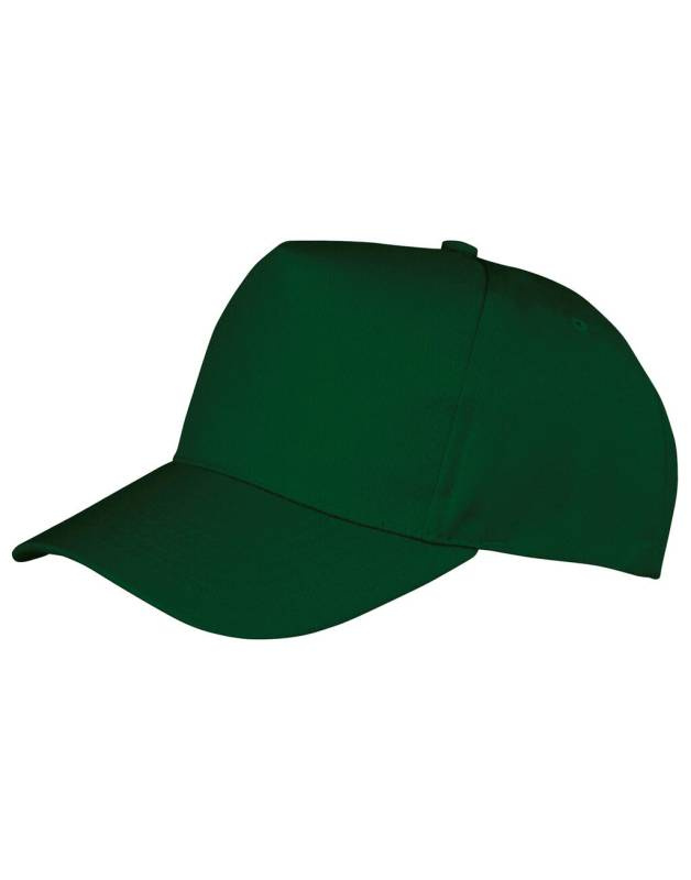 Core Junior pārstrādāto printeru cepure, krāsa: pudeļu zaļa – Result Recycled (1)