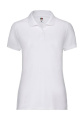 Dāmu 65/35 polo krekls, krāsa: balta, Balts