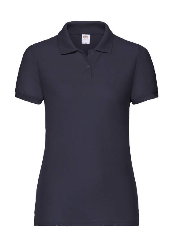 Dāmu 65/35 polo krekls, krāsa: dziļi tumši zila – Fruit of the Loom (1)