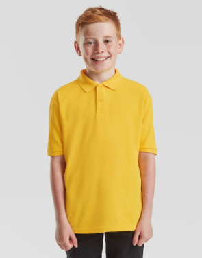 Bērnu 65/35 polo krekls, krāsa: dziļi tumši zila – Fruit of the Loom (2)