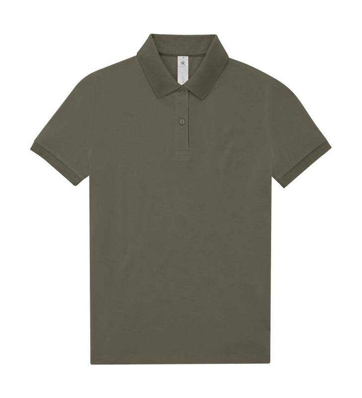 Mans Polo 180 /Sieviešu, Kamuflāžas zaļa – B&C (1)