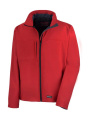 Vīriešu klasiskā softshell jaka, krāsa: sarkana, Sarkans