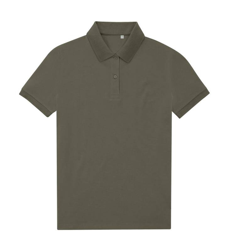 Mans Eco Polo krekls 65/35 /Sieviešu, Kamuflāžas zaļa – B&C (1)