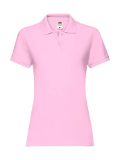 Dāmu Premium polo krekls, Gaiši rozā