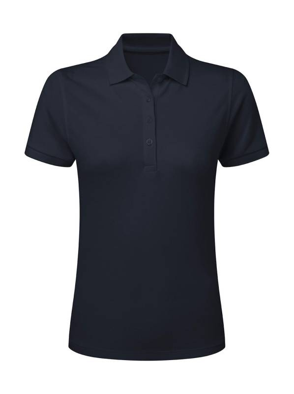 Signature bezbirkas polo krekls ar elastīgu zolīti sievietēm, krāsa: tumši zila – SG Signature, Jūras spēki (1)