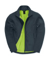 ID.701 Softshell jaka, krāsa: tumši zila/neona zaļa, Tumši zila/neona zaļa