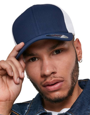 Flexfit Ultrafibre/Airmesh 2 toņu, krāsa: tumši zila/balta – Flexfit (2)