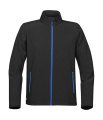 Orbiter Softshell jaka, Melns/Debeszils