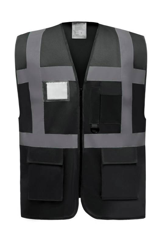 Fluo vadītāja veste, krāsa: melna – Yoko (1)