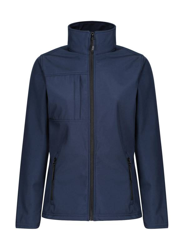 Sieviešu Octagon II Softshell jaka, Tumši zils/pelēks – Regatta Professional (1)