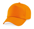 Oriģinālā 5 paneļu cepure, krāsa: oranža, Oranžs