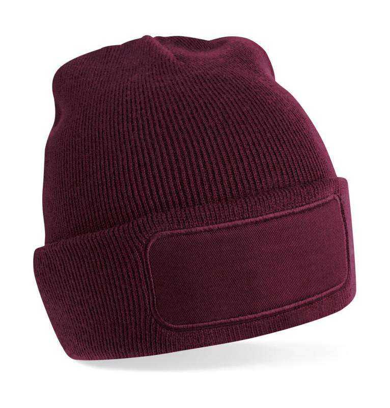 Oriģinālā plākstera cepure, krāsa: bordo – Beechfield (1)