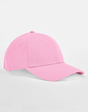 EarthAware® Junior Classic organiskās kokvilnas 6 paneļu cepure, Klasiski sarkans – Beechfield (4)