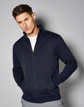 Regulāra piegriezuma sporta krekls ar rāvējslēdzēju, krāsa: melna – Kustom Kit (3)