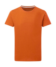 Vīriešu T-krekls bez etiķetēm, krāsa: oranža