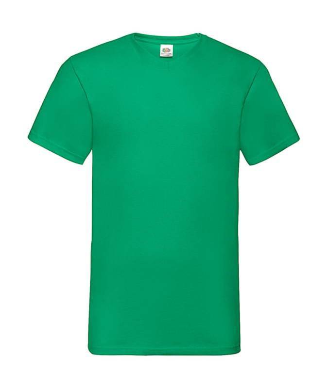 Valueweight krekls ar V veida kakla izgriezumu, Kelija Grīna – Fruit of the Loom (1)