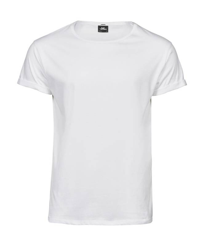 Sarullējams T-krekls, krāsa: balta – Tee Jays (1)