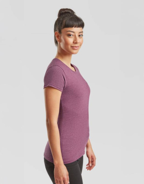Sieviešu Iconic 150 T krekls, krāsa: dziļi tumši zila – Fruit of the Loom (4)