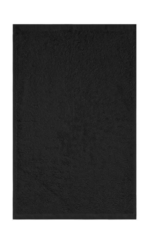 Volga viesu dvielis CLASSIC, krāsa: melna – SG Accessories - TOWELS (1)