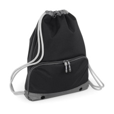 Athleisure sporta soma, krāsa: melna