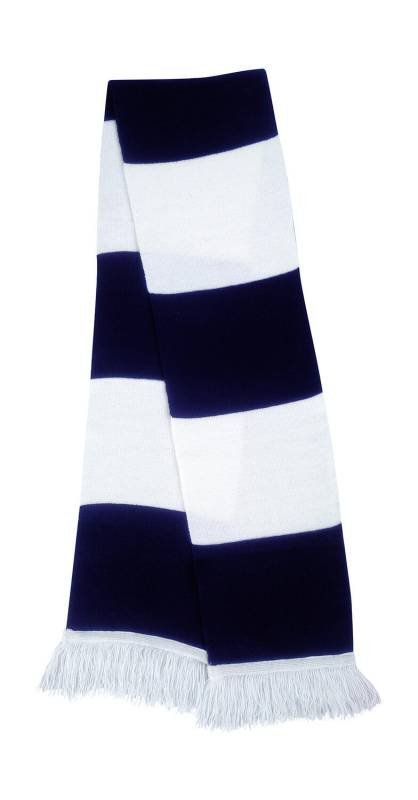 Komandas šalle, krāsa: balta/tumši zila – Result Winter Essentials (1)