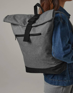 Mugursoma ar rullīti, krāsa: franču tumši zila – Bagbase (2)