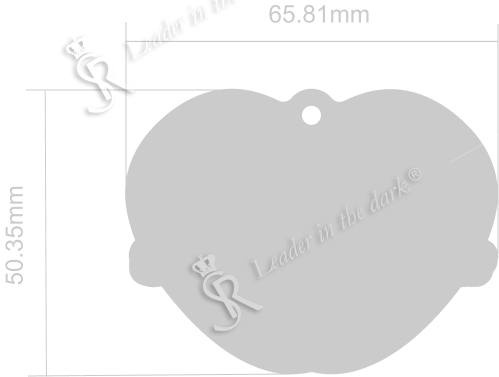 Mīksts atstarotājs – Sirds 15 | Softreflector – 1