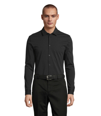 Balthazar vīriešu krekls, Dziļi melna, 4XL, produkta attēls (4)