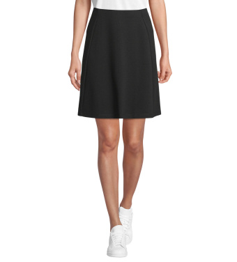 Chloe A-līnijas svārki, Dziļi melna, XXS, produkta attēls (3)