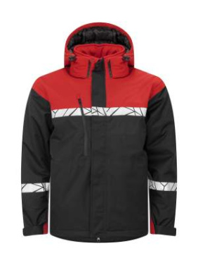 7415 FUNCTIONAL, PADDED 9910-VIZ – jaka, Melns/sarkans - ProJob (2)
