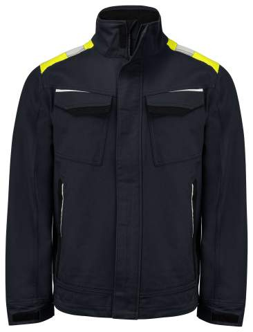 5437 COTTON – jaka, Melns/dzeltens – ProJob (1)