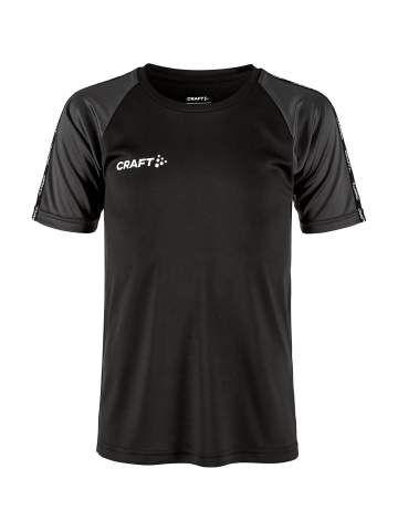 Squad Go Contrast – sporta krekls (bērniem), Melnais granīts - Craft (1)