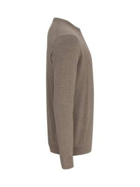 Oakville – džemperis ar apaļu kakla izgriezumu (vīriešiem), Nuga melanža - Cutter & Buck (4)