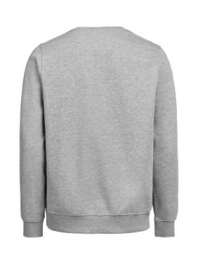 UM (OCS-RCS) Regular Fit – džemperis ar apaļu kakla izgriezumu (unisex), Pelēka melanža - Untagged Movement (2)