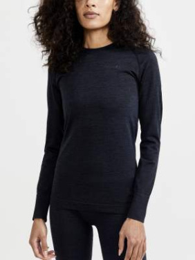 CORE Dry Active Comfort Ls – sporta krekls (sievietēm), Melns - Craft (2)