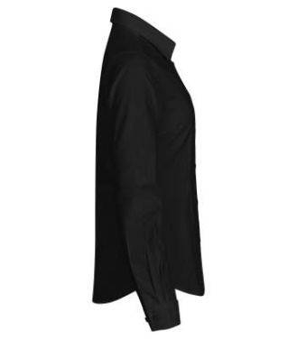 Stretch L/S – krekls (sievietēm), Melns - Clique (4)