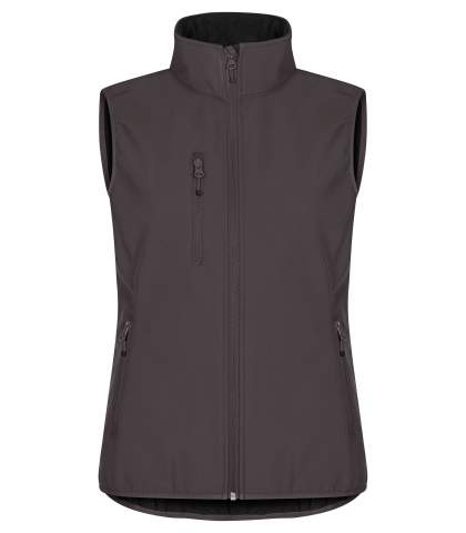 Classic Softshell – veste (sievietēm), Tumši pelēks - Clique (1)