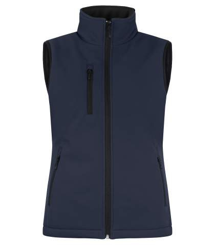 Padded Softshell – veste (sievietēm), Tumši zils - Clique (1)