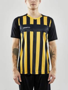 Progress 2.0 Stripe – sporta krekls (vīriešiem), Melns/Zviedrijas dzeltens - Craft (3)