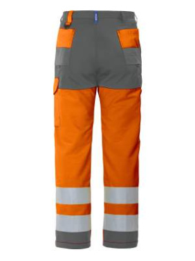6501 – bikses, EN ISO 20471 CLASS 2, Oranžs/pelēks - ProJob (2)
