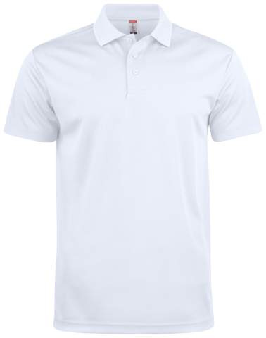 Basic Active – polo krekls, balts – Clique (1)