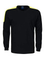 2020 LONG SLEEVED – T krekls, Melns/dzeltens