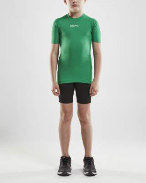 Pro Control Compression – T krekls (bērniem), Zaļā komanda - Craft (4)